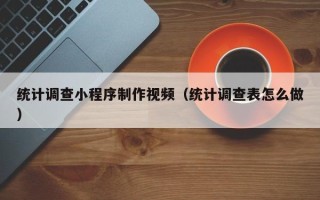 吉林统计调查小程序制作视频（统计调查表怎么做）