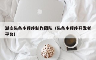 吉林湖南头条小程序制作团队（头条小程序开发者平台）